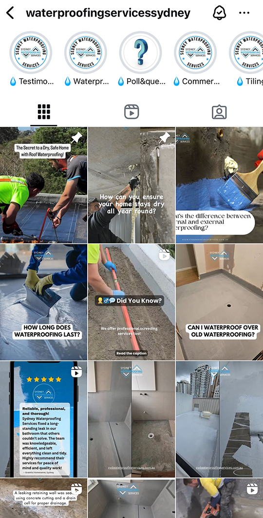 Syd Waterproofing Services IG Syd Waterproofing Services IG Profile