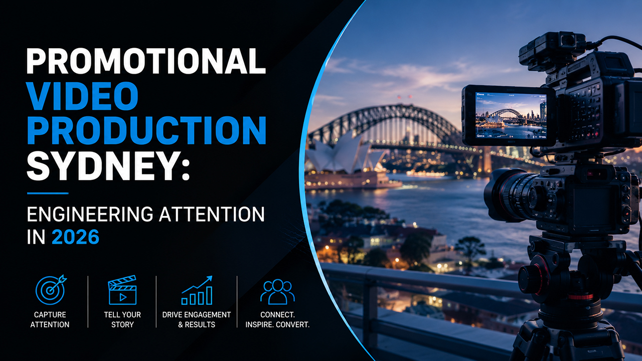 Promotional Video Production Sydney Engineering Attention in 2026 Promotional Video Production Sydney Engineering Attention in 2026